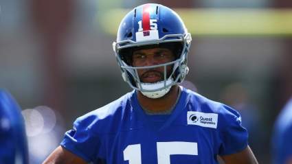 Ex-Eagles WR Hurts Knee at Giants Practice, UCF Burner Visits