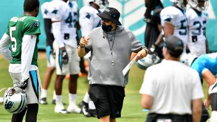Panthers HC Matt Rhule Reveals Strong Thoughts on Raiders’ Rookie WRs