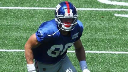 Giants Cut Wide Receiver While Another Returns from ‘Paternity Leave’