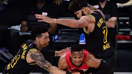 Lakers Lose Starter to Injury in Game 2 Against Rockets