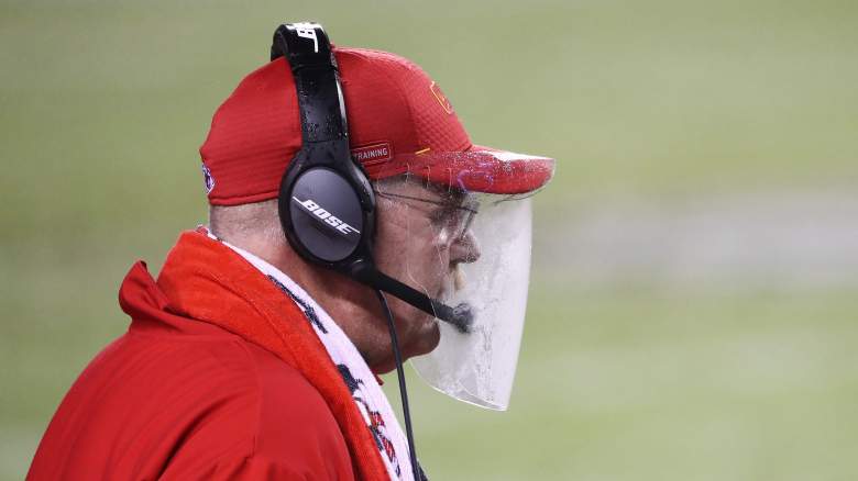 Chiefs Andy Reid Is Keeping The Face Shield But On One Condition