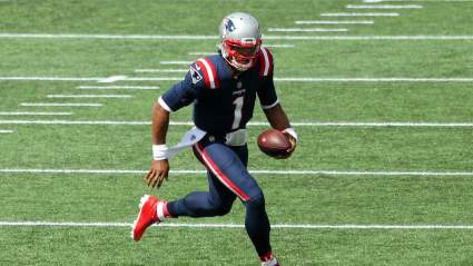 Cam Newton’s First Patriots TD Comes in Signature Fashion [WATCH]