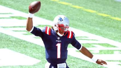 Cam Newton Pays Tribute to Fallen Hero After First Patriots TD [WATCH]
