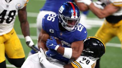 Giants’ Saquon Barkley Discusses Dreadful Showing vs. Steelers