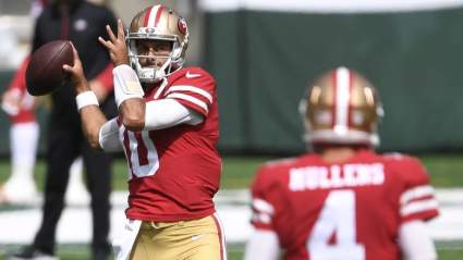 49ers Make Final Call on Jimmy Garoppolo’s Playing Status vs. Giants