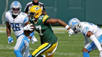 Davante Adams Burns Lions CB Jeff Okudah on Nasty Route [WATCH]