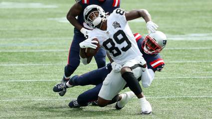 Raiders WR Bryan Edwards Looks Yoked at OTAs [LOOK]