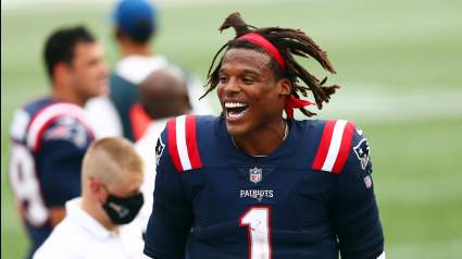 Twitter Reacts To Patriots Cam Newton Funny Sideline Talk With N’Keal Harry