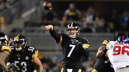 Steelers’ Ben Roethlisberger Added to Injury Report