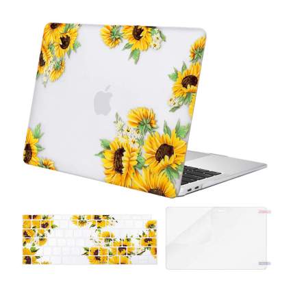Sunflower MacBook cover