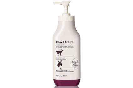 Nature by Canus goat's milk lotion bottle