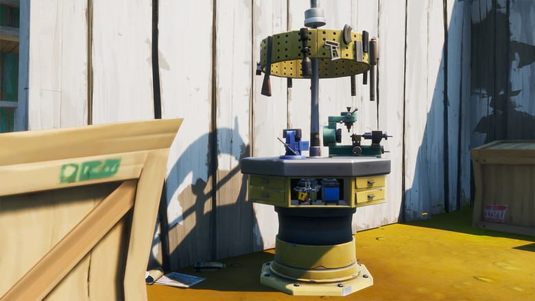 Where to Find Every Upgrade Bench in Fortnite Season 4