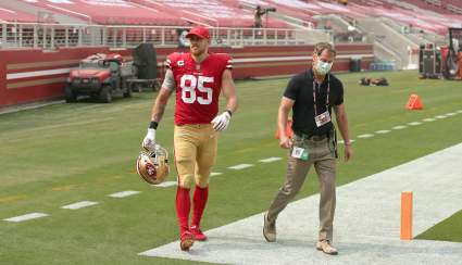 49ers Lose TE George Kittle, Veteran Cornerback for Week 2 vs. Jets