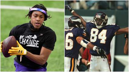 Vikings’ Justin Jefferson Joins Hall-of-Famer With Huge 1st-Half Record