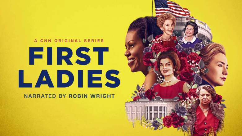 The key art for the CNN documentary 'First Ladies'