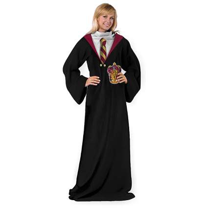 Harry Potter Comfy Throw Blanket with Sleeves