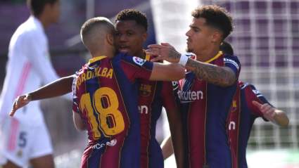 Ansu Fati Makes Clasico History With Barcelona Strike [WATCH]