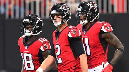 Falcons Top Receiving Corps Remain Questionable vs. Packers