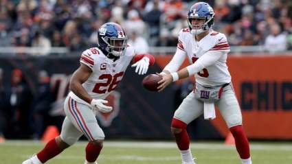 Giants Investigating Viral Clip of Saquon Barkley & Daniel Jones