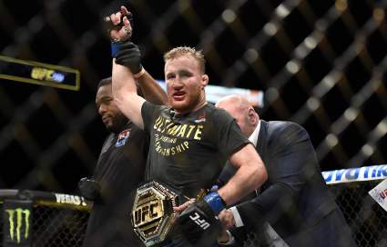 Justin Gaethje Responds to UFC Misspelling Name in Advertisement