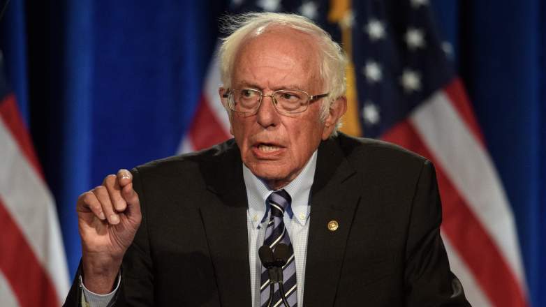 How many people were at Bernie Sanders' Biden rally in New Hampshire?