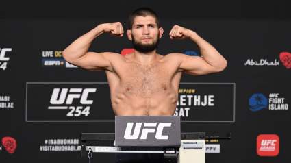 Controversy Rages After Khabib’s Weigh-In for UFC 254
