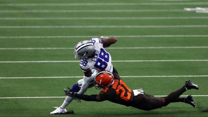 Wide-Open Cowboys WR CeeDee Lamb Scores First NFL TD [WATCH]