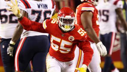 Chiefs’ Frank Clark Cusses Out Patriots in NSFW Halftime Outburst