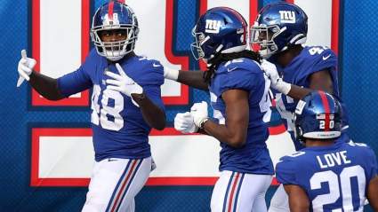 Giants Place Breakout Rookie on Injured Reserve