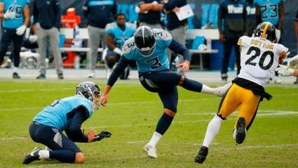 Ben Roethlisberger Has Hilarious Reaction to Titans Missing Game-Tying FG [WATCH]