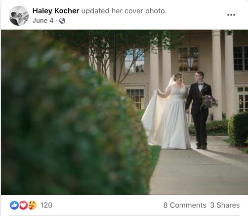 Haley Kocher Facebook page