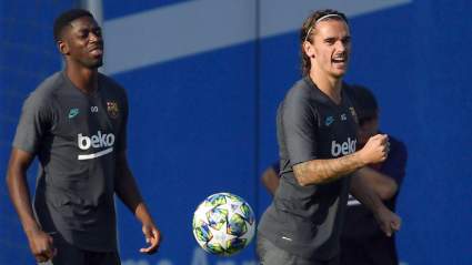 Dembele & Griezmann Look Red Hot Ahead of El Clasico [WATCH]