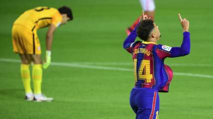 Coutinho Explains Barcelona Goal Celebration Against Sevilla