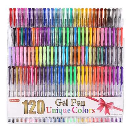 120-piece gel pen set