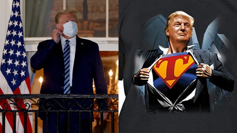 Trump superman