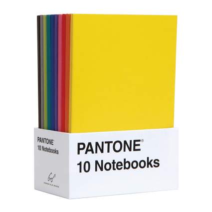 Colorful Pantone notebooks