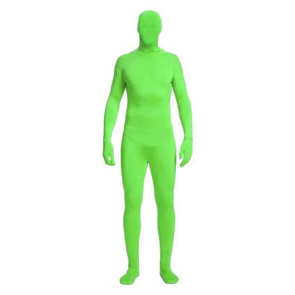 green morph suit
