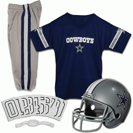 franklin sports kids nfl uniform set