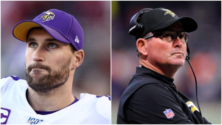 Kirk Cousins and Mike Zimmer