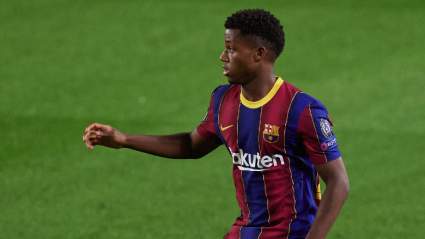 Barcelona Confirm Ansu Fati Set For Surgery on Knee Injury