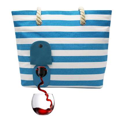 beach wine cooler bag
