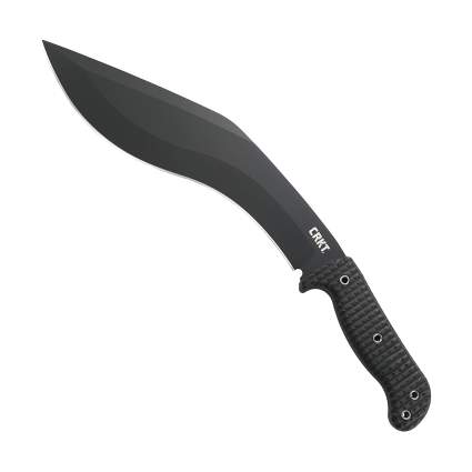 CRKT KUK Carbon Steel Kukri Recurved Fixed Blade Knife