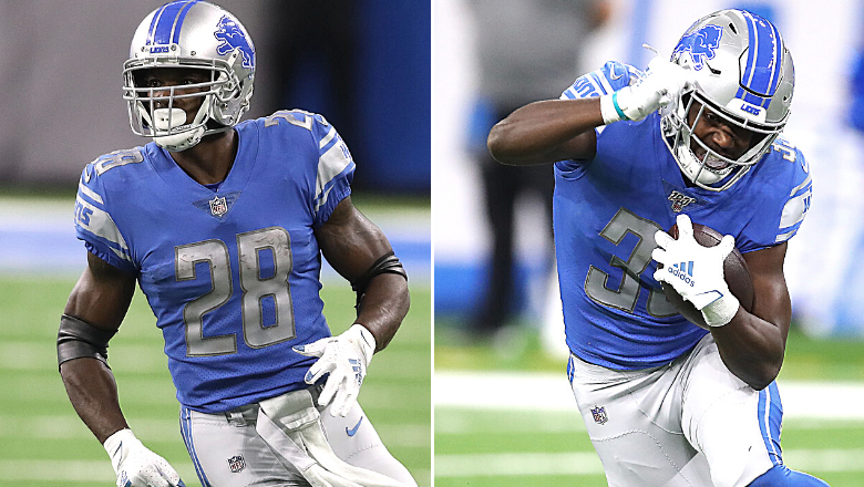 Adrian Peterson & Kerryon Johnson Fantasy: Start or Sit Lions RBs