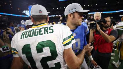 Aaron Rodgers Lavishes Unprompted Praise on Matthew Stafford [WATCH]