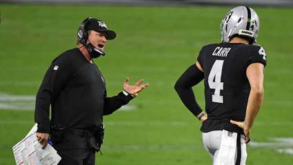 Raiders’ Jon Gruden Jabs Derek Carr: ‘You’re out of Your Mind’