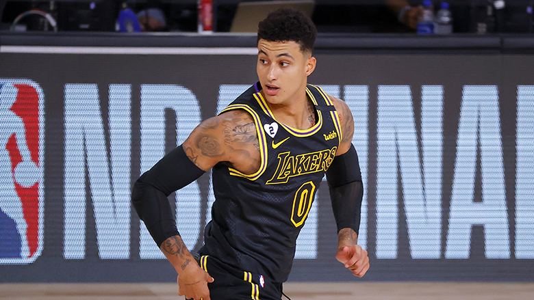 Lakers black hot sale jersey kuzma