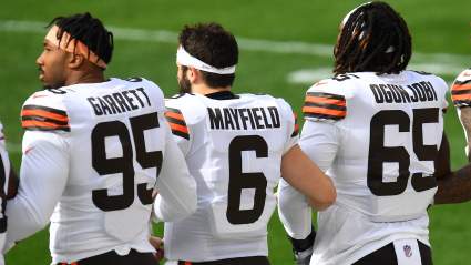 Browns Star Myles Garrett Sends Strong Message After Being Ruled Out