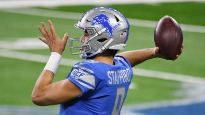 Matthew Stafford’s Status for Sunday Uncertain Following COVID-19
