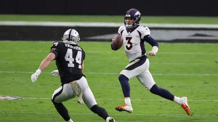 Drew Lock Gets Relentlessly Trolled by Raiders Fans After Horrific Game