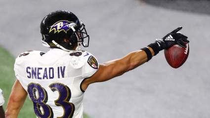 Ravens’ Willie Snead Stepping up Big When Team Needs Him Most